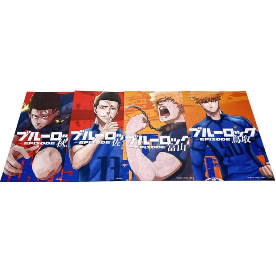 ブルーロック　ポストカード　都道府県　まとめ売り ブルーロック』47都道府県にちなんだイラストカードが配布
